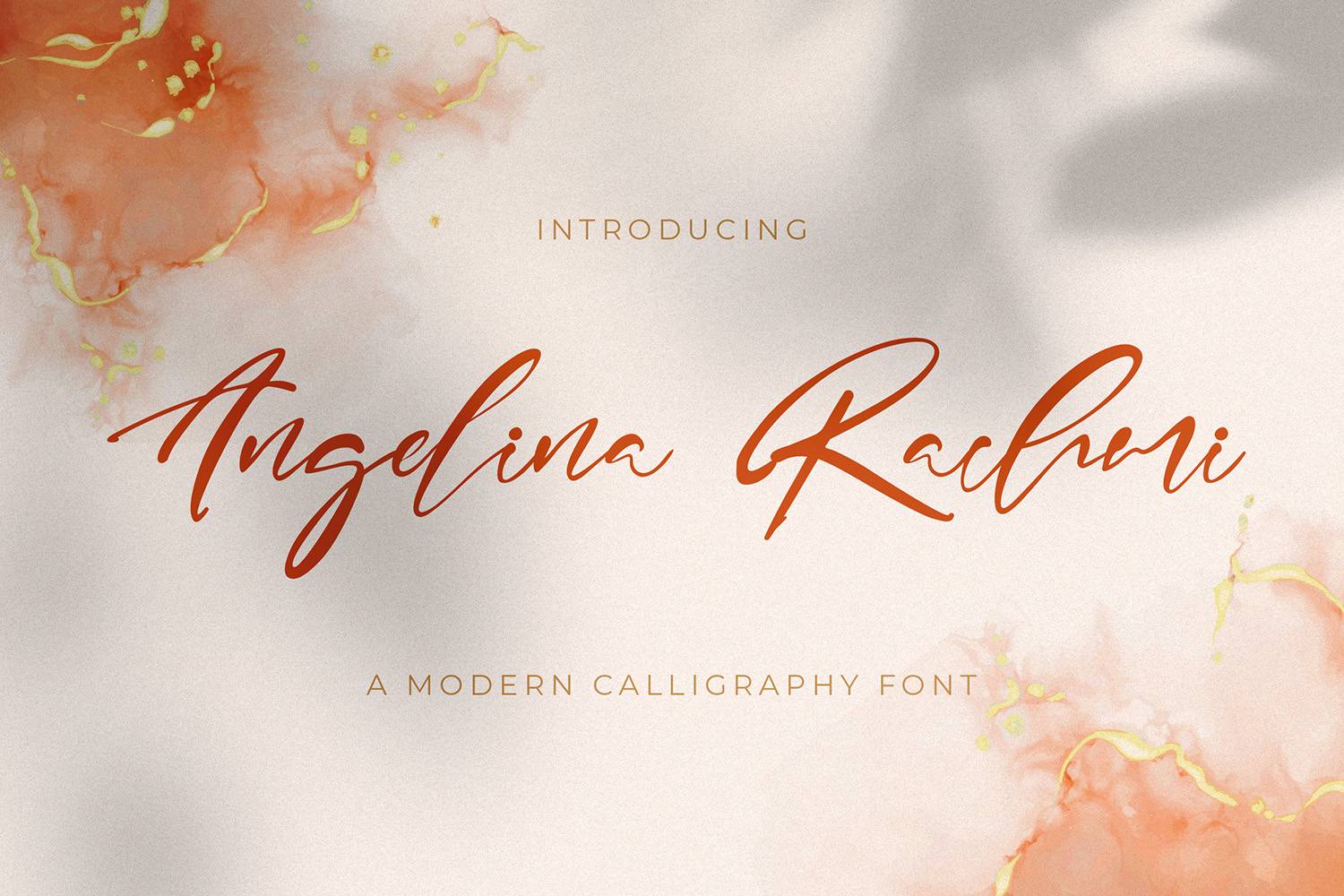 Angelina Rachmi Font sample