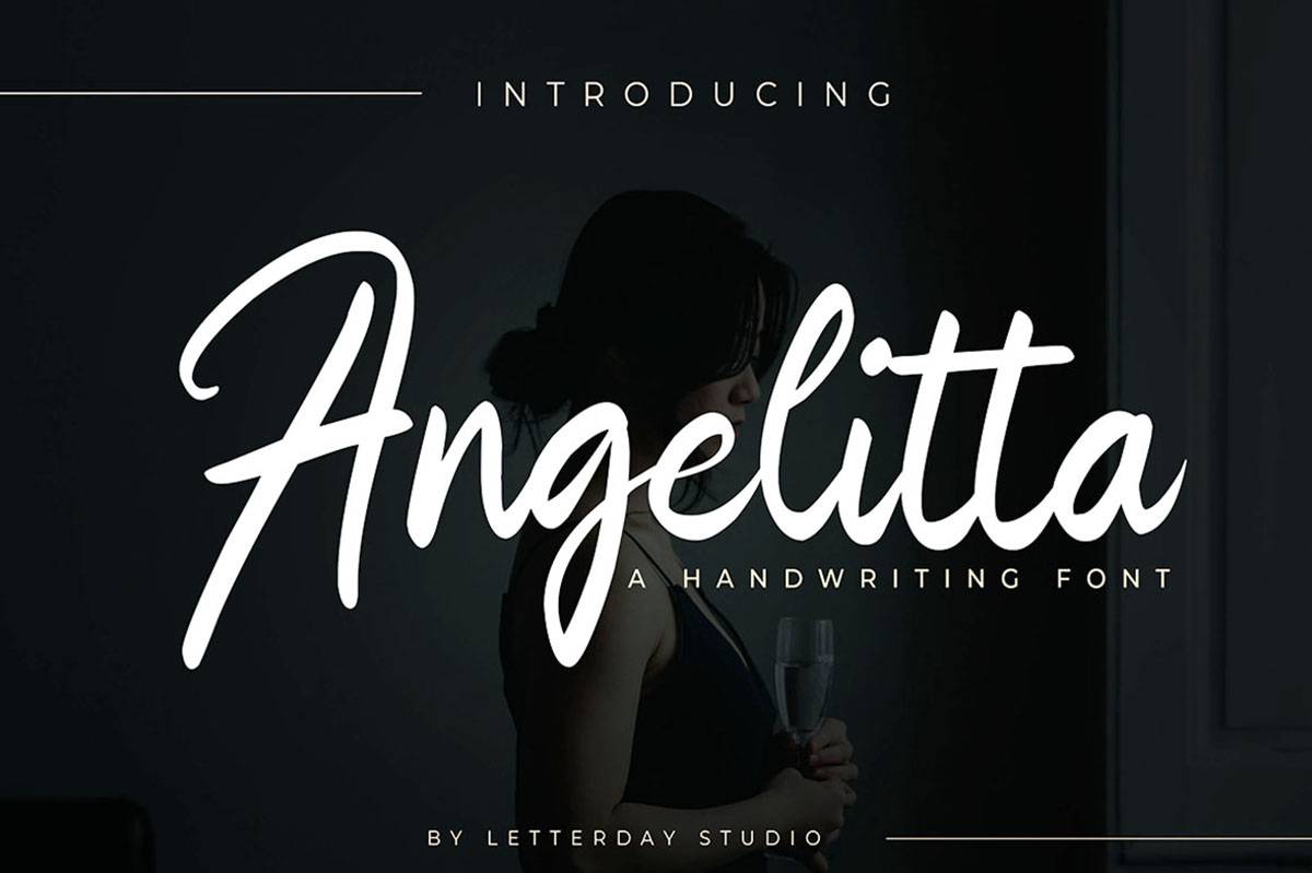 Angelitta Font sample