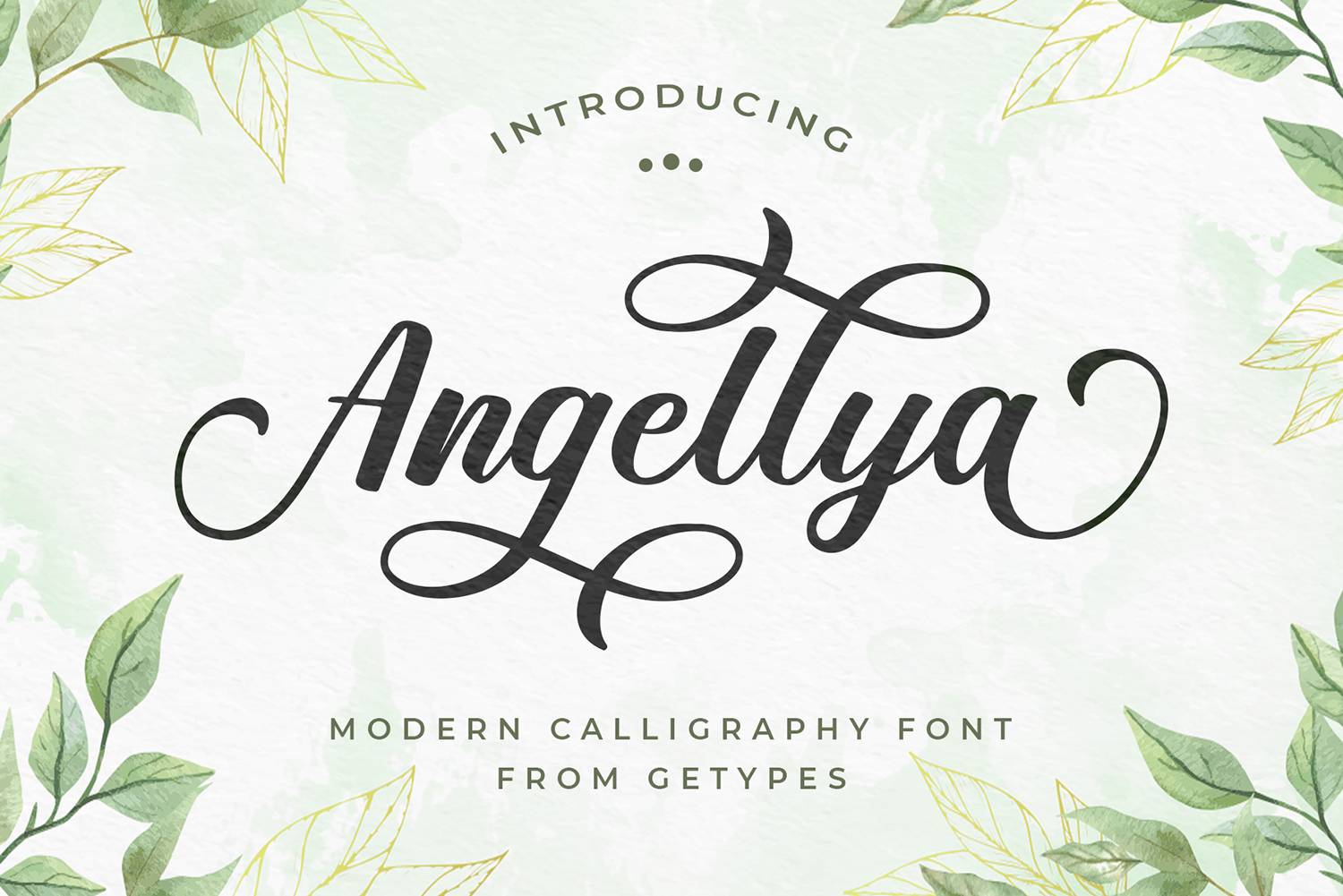 Angellya Font sample