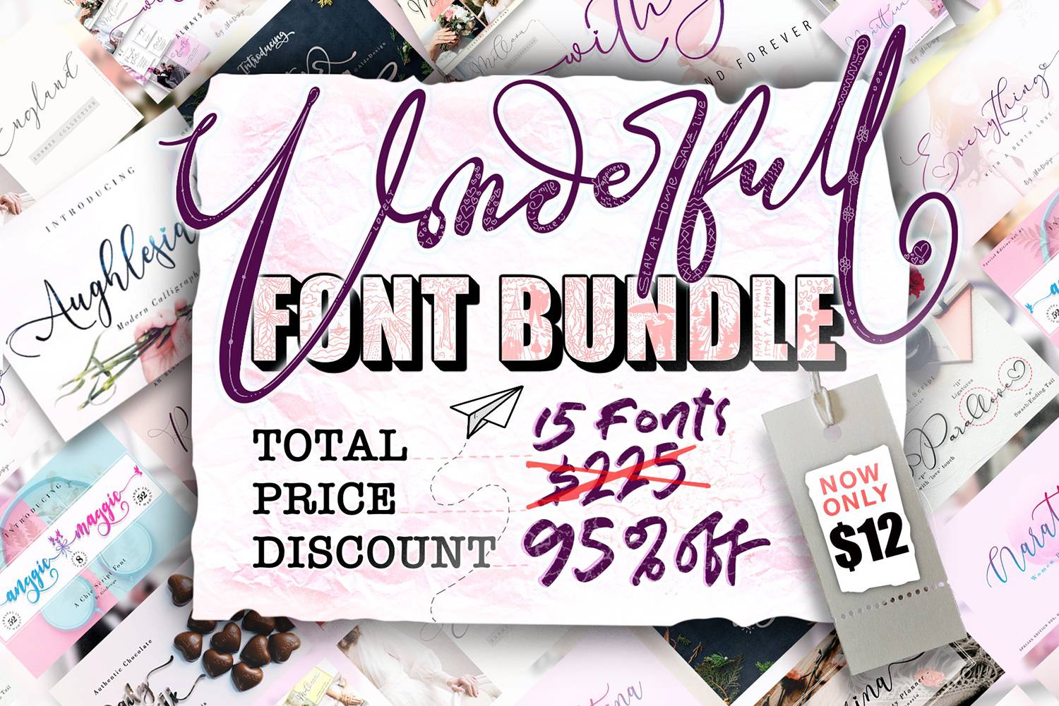 Anggelica Merona Font sample