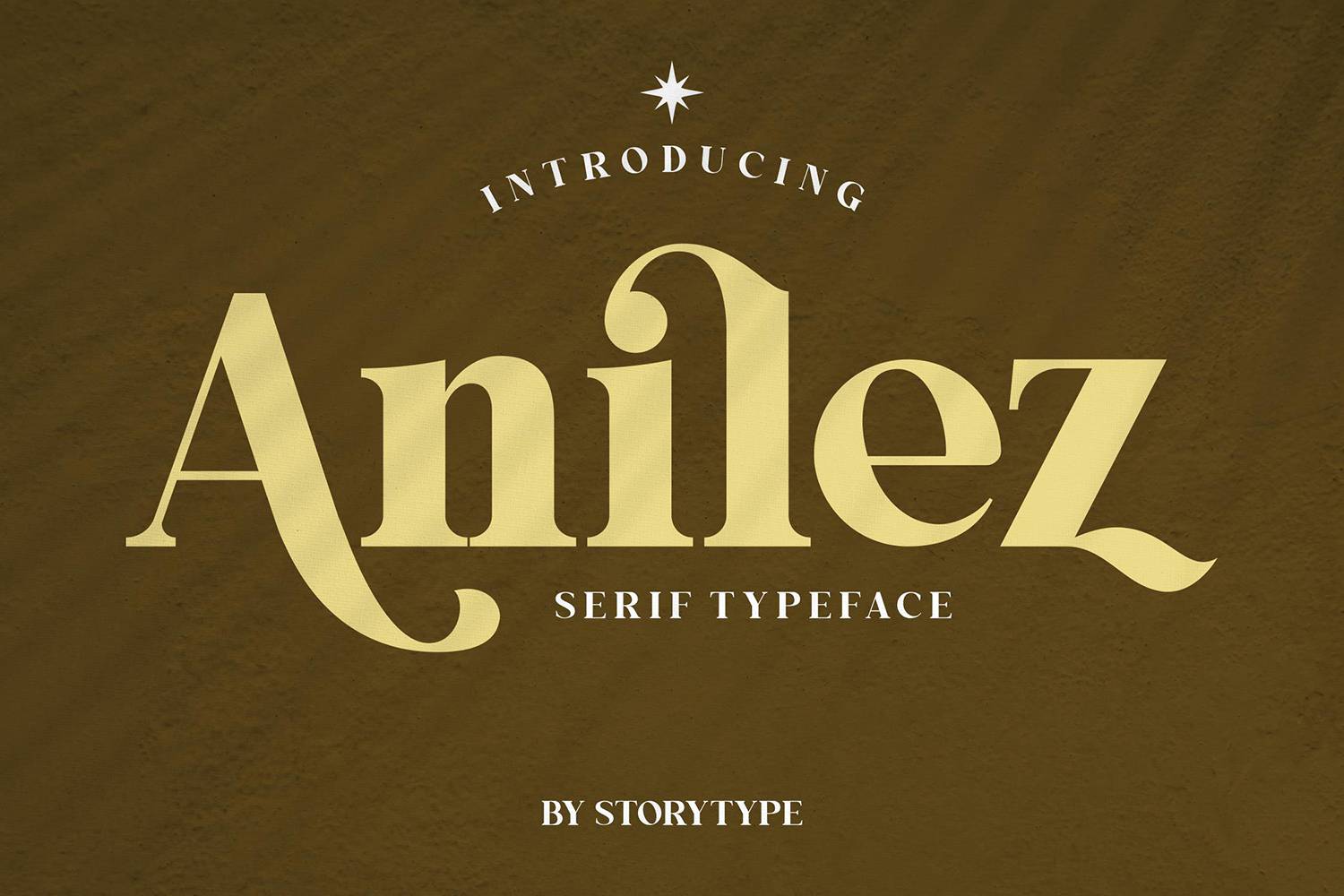 Anilez Font sample