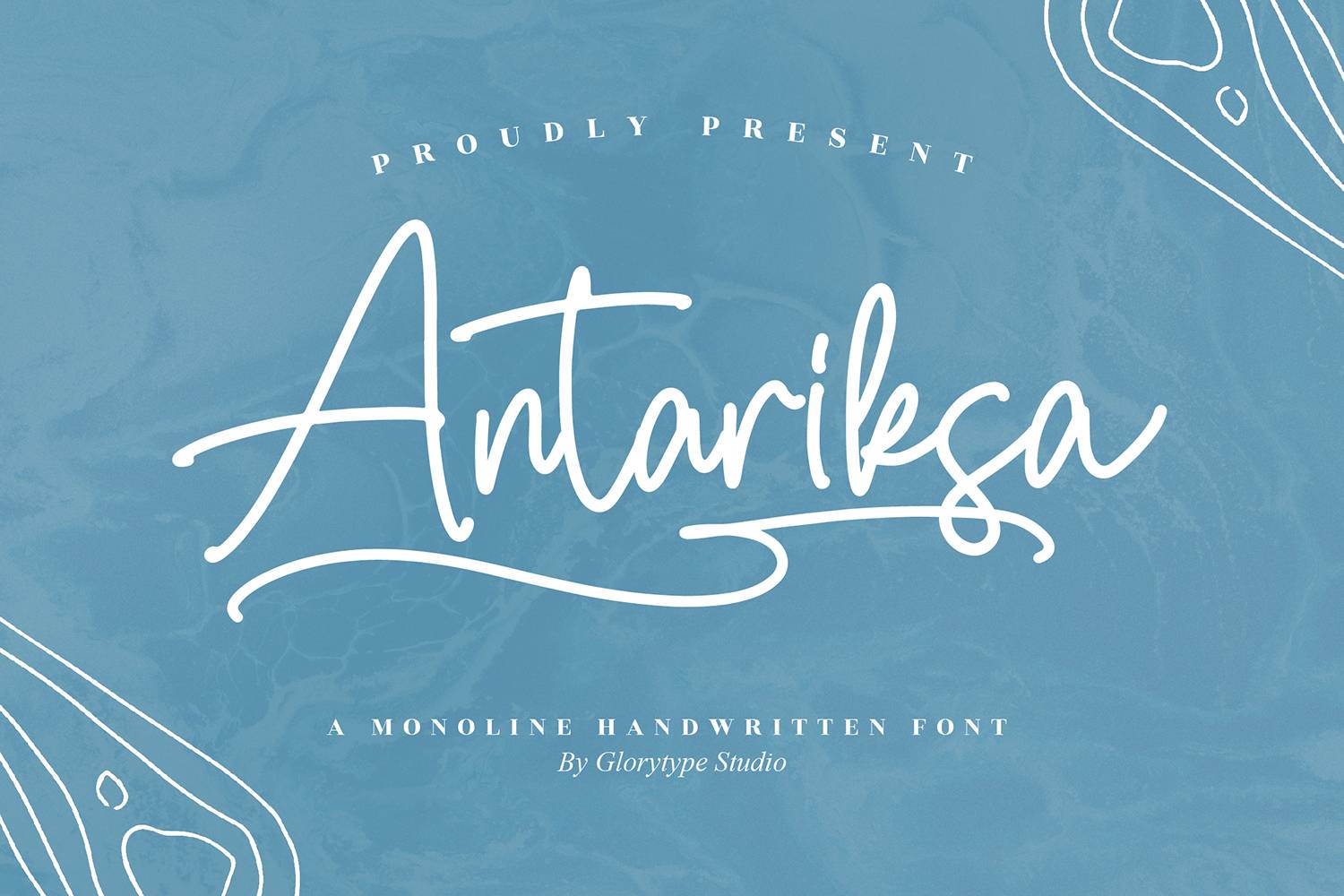Antariksa Font sample