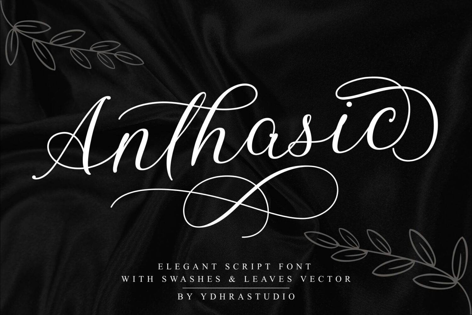 Anthasic Font sample