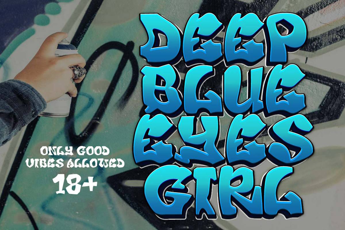 Anti Gravity Font sample