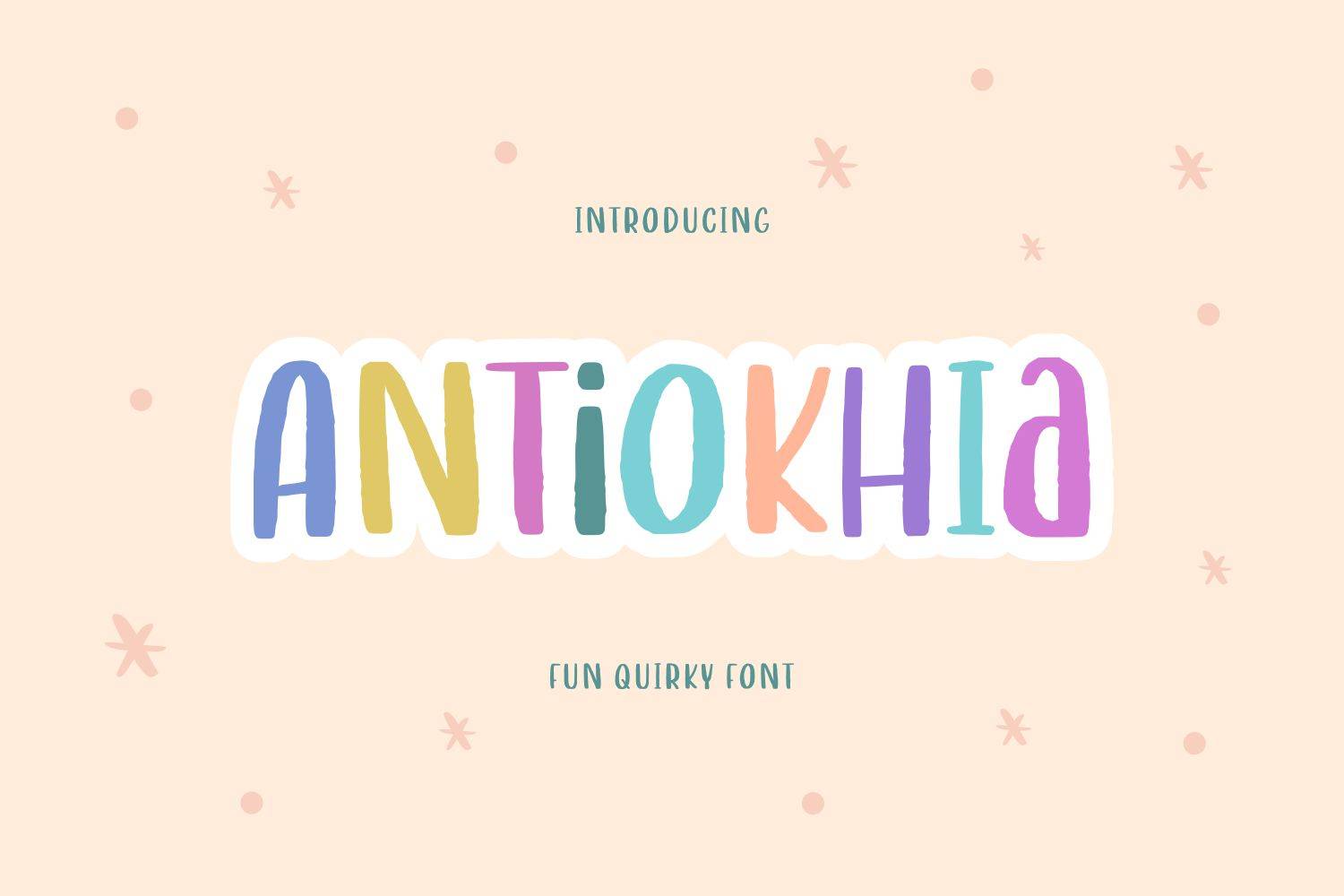 Antiokhia Font sample