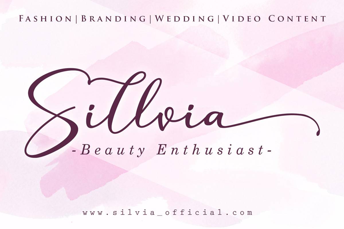 Anything Script Font sample