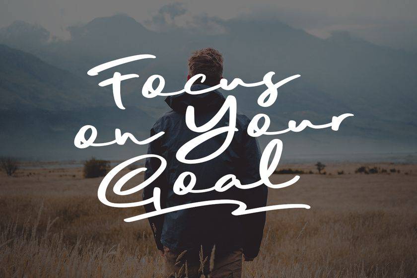 Aprillee Font sample
