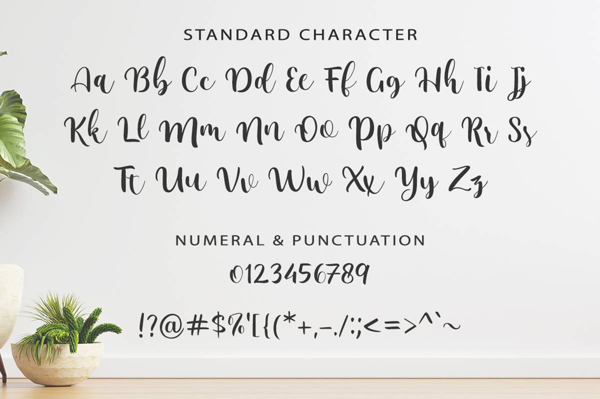 Arabela Script Font sample