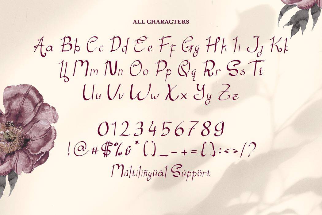 Araka Gabrielas Font sample