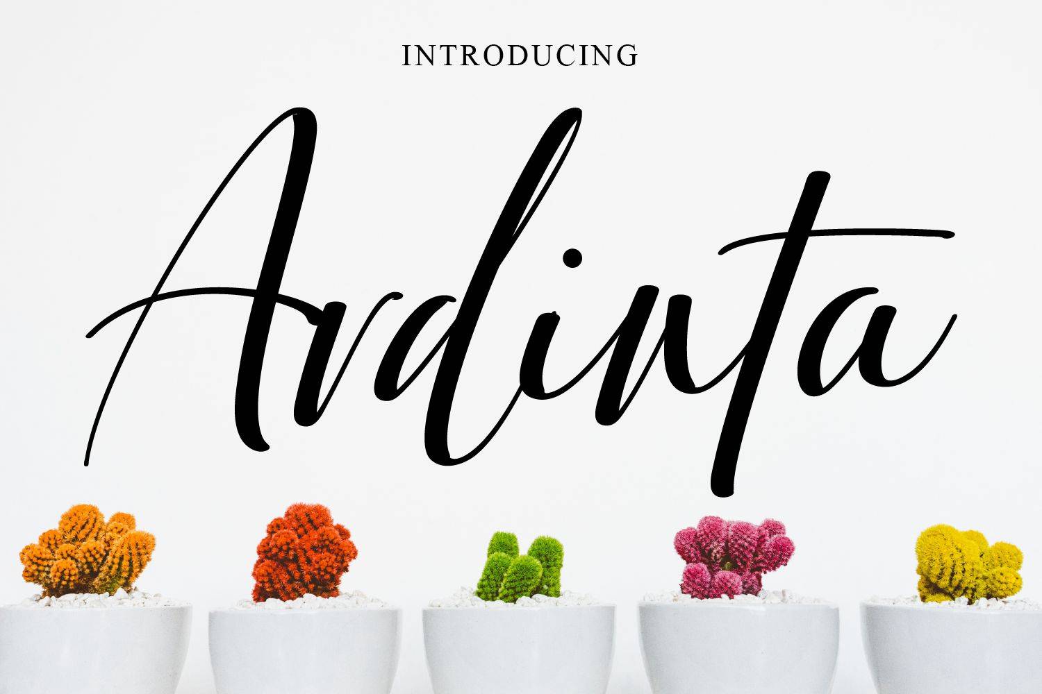 Ardinta Font sample