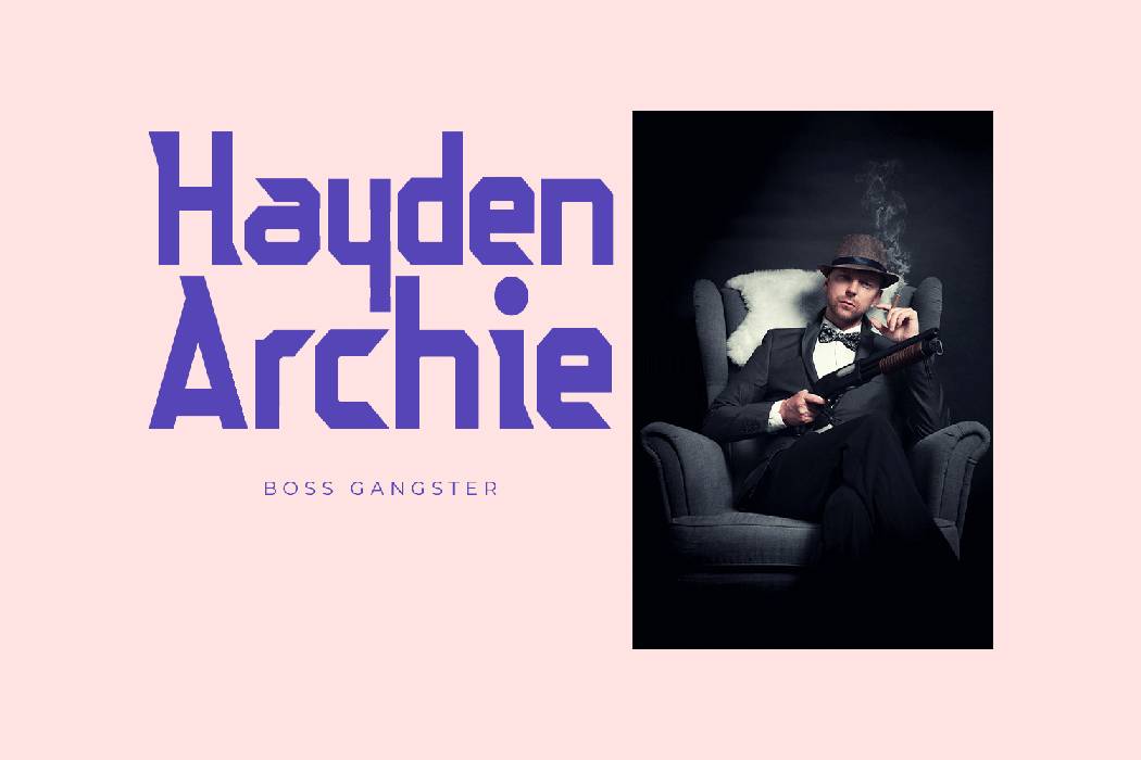 Ardon Font sample