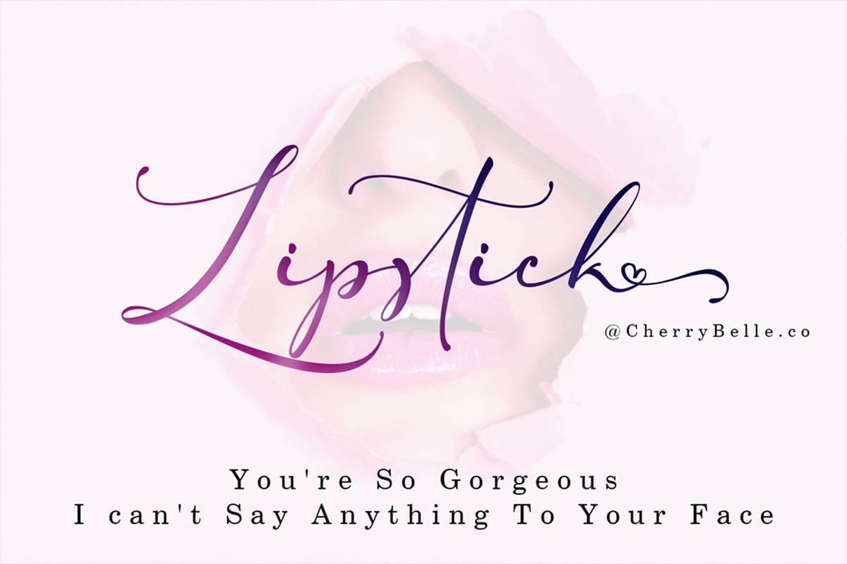 Arellia Script Font sample