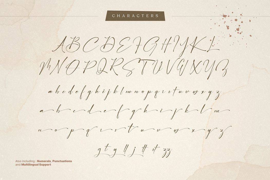 Arinttika Font sample
