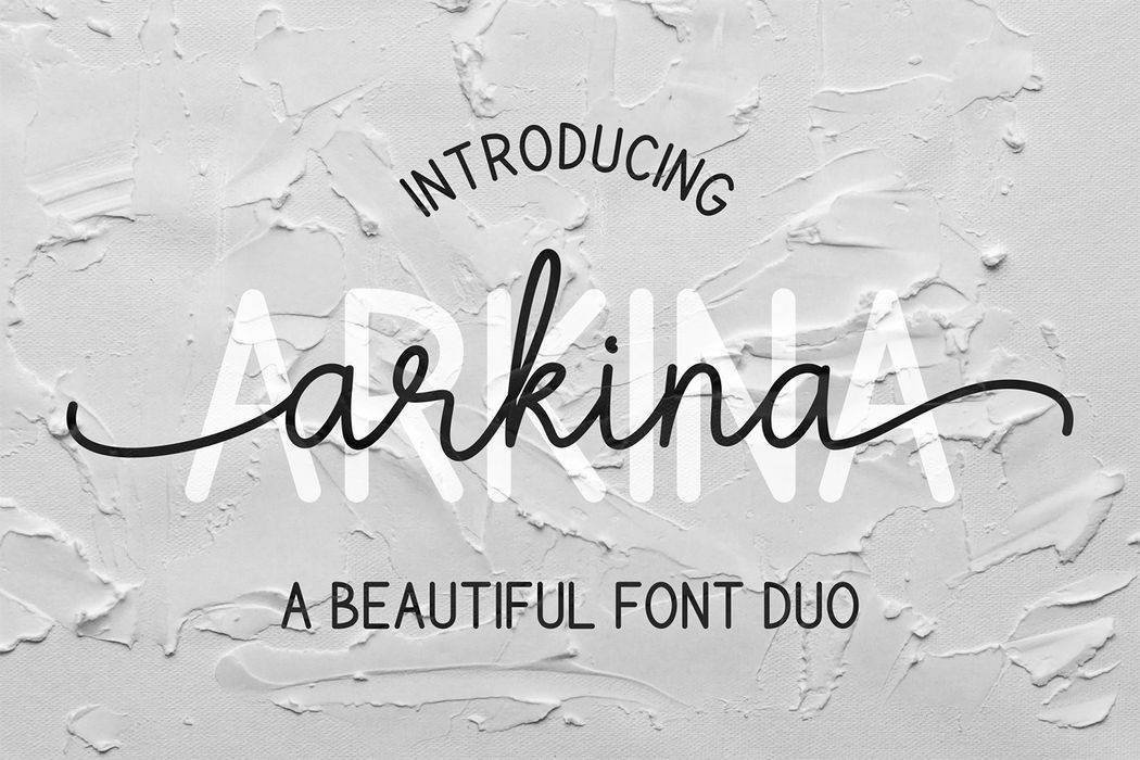 Arkina Font sample