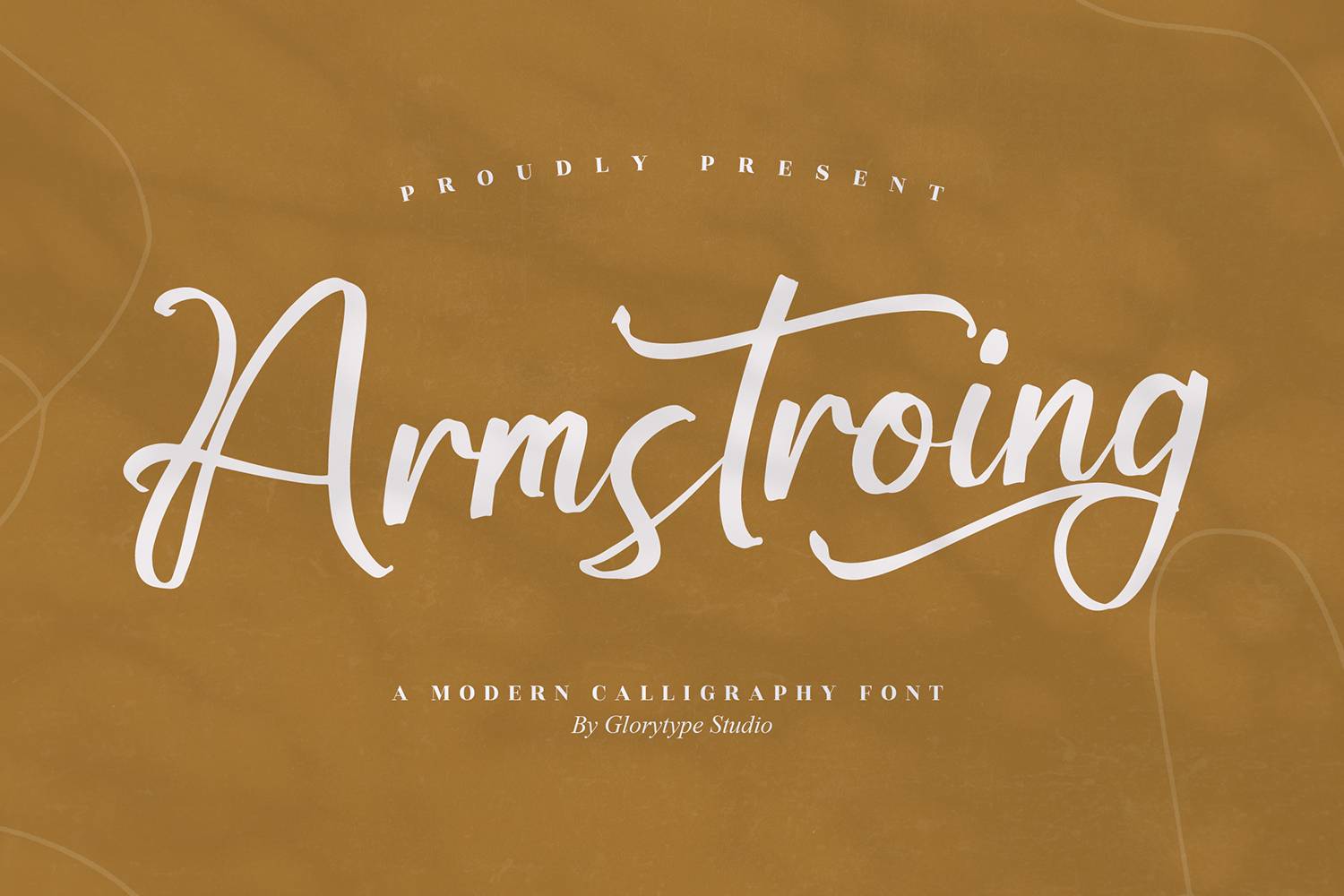 Armstroing Font sample