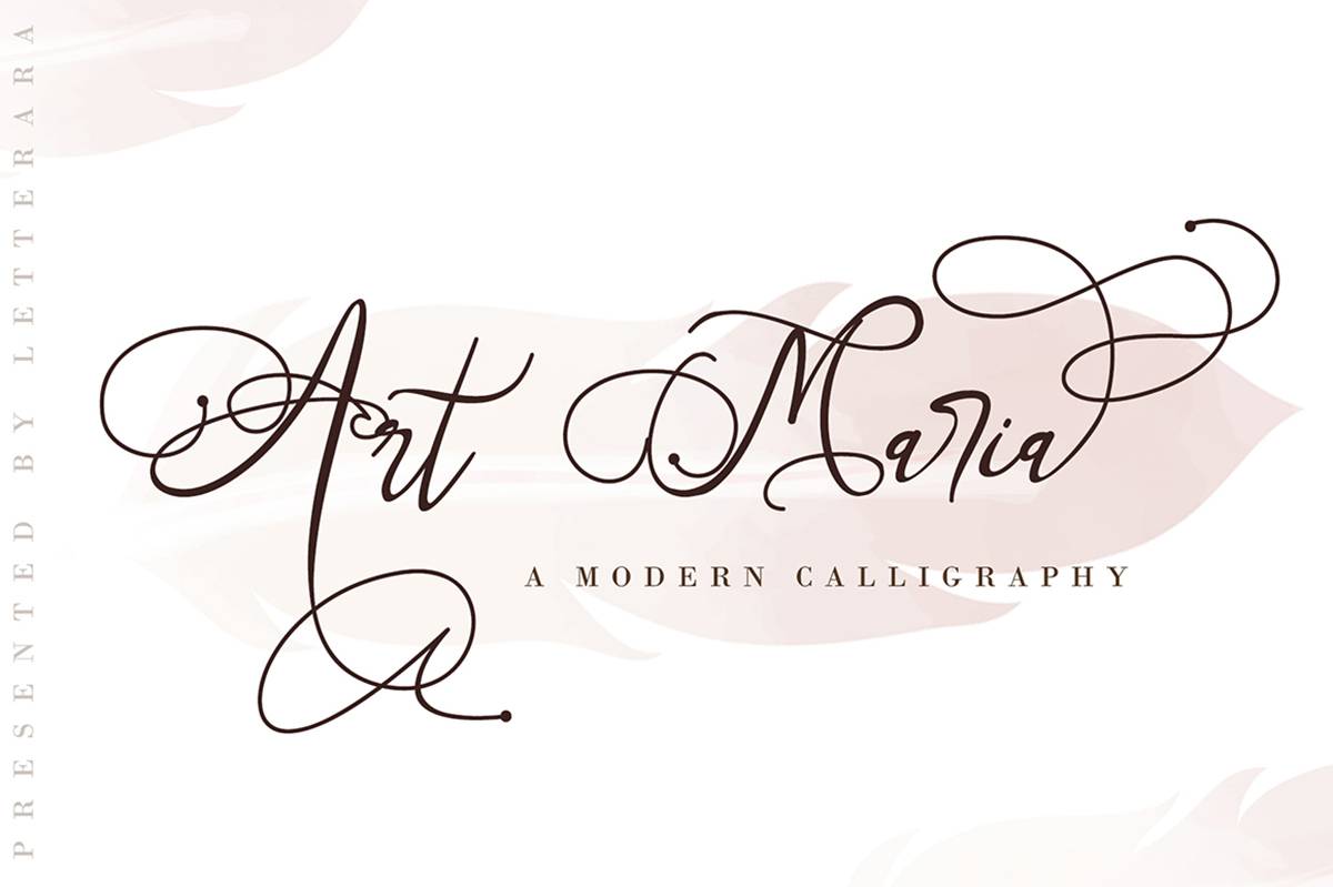 Art Maria Font sample