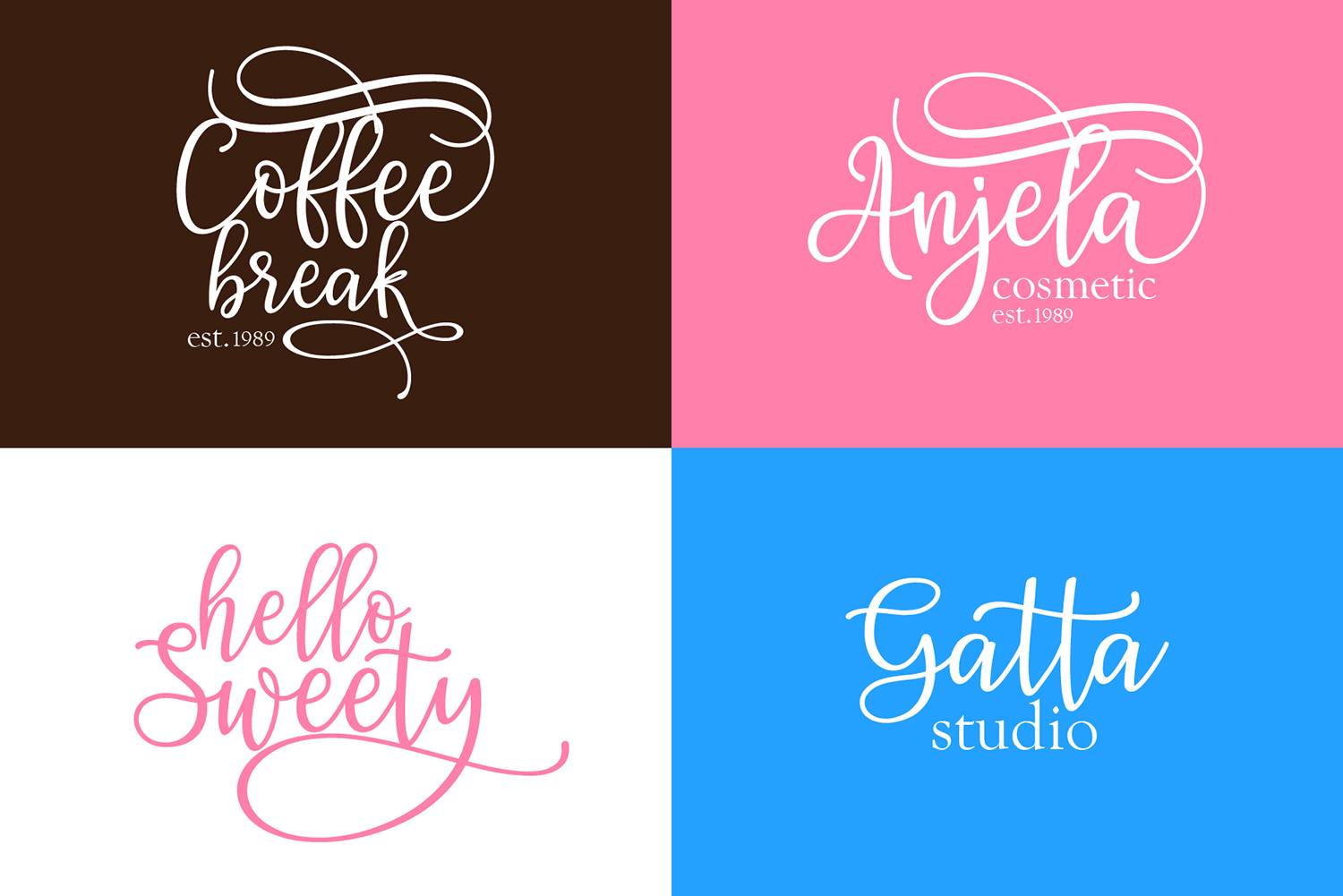 Ashadiya Font sample