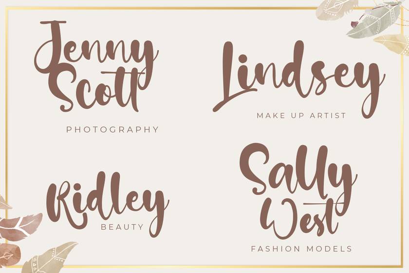 Asifa Carol Font sample