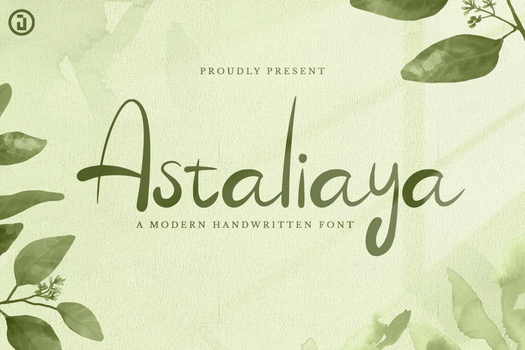 Astaliaya Font sample