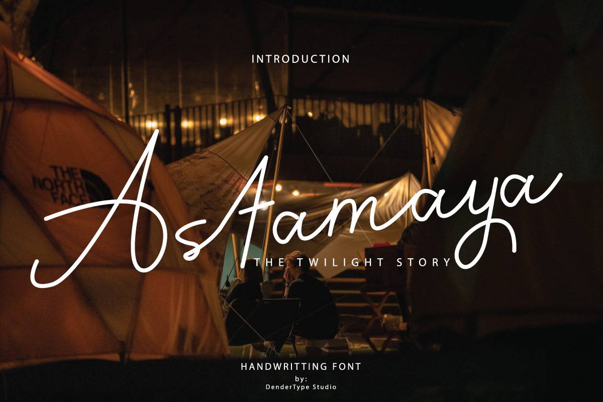 Astamaya Font sample