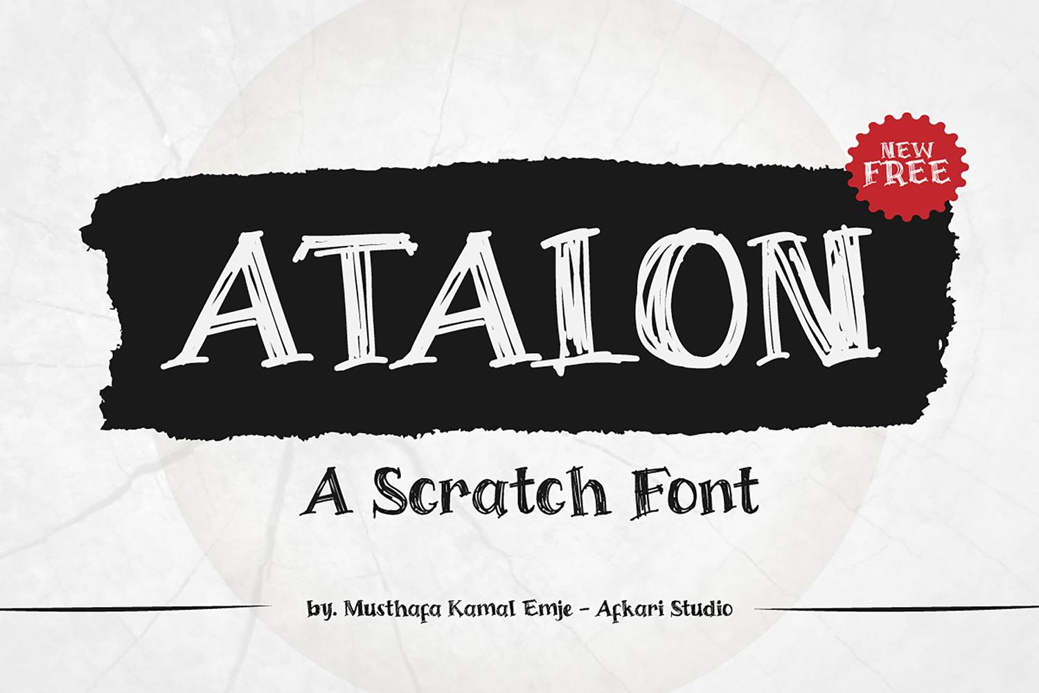 Atalon Font sample