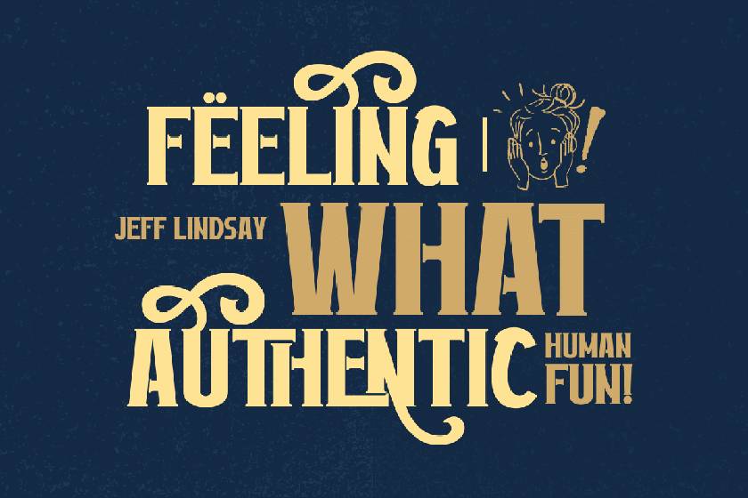 Ateknov Font sample