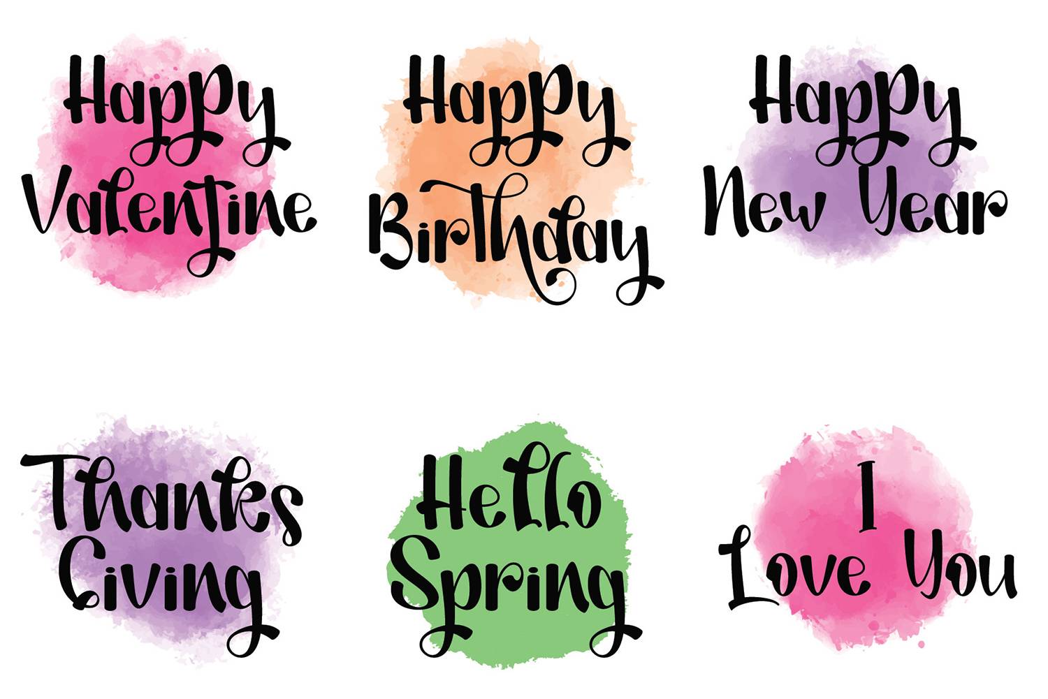 Athafia Font sample