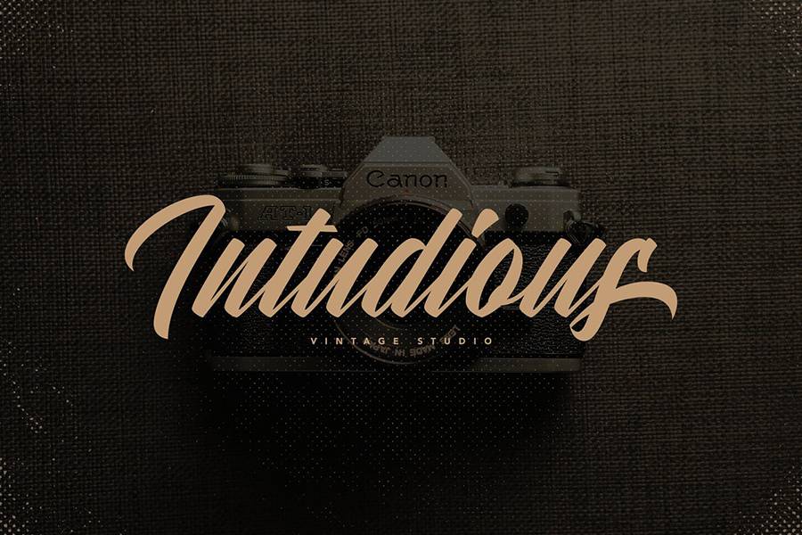 Atlantic Time Script Demo Font sample