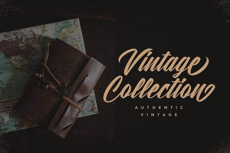 Atlantic Time Script Demo Font sample