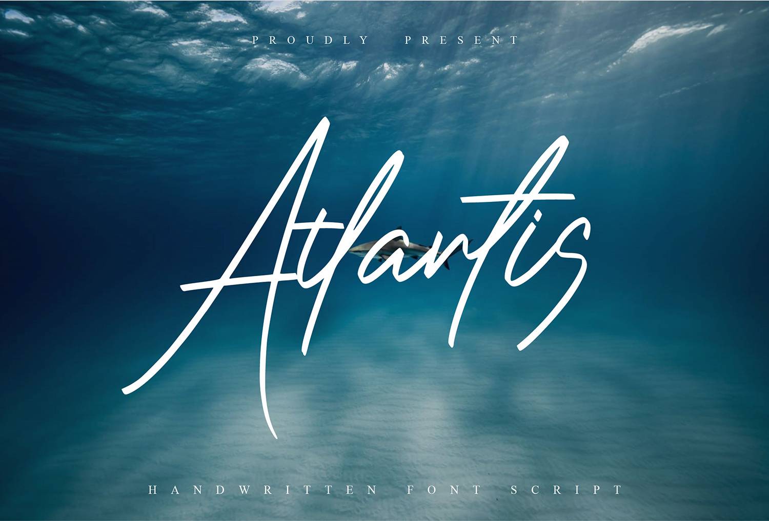 Atlantis Font sample