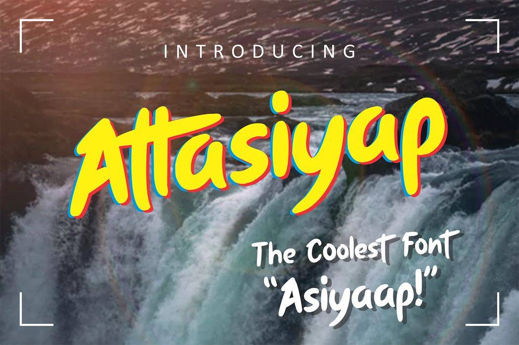 Attasiyap Font sample
