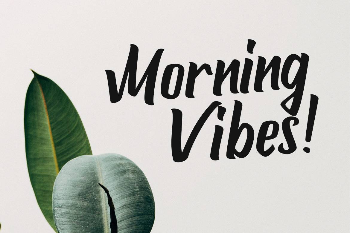 Attemptyon Hand-Lettered Sans Serif Font sample