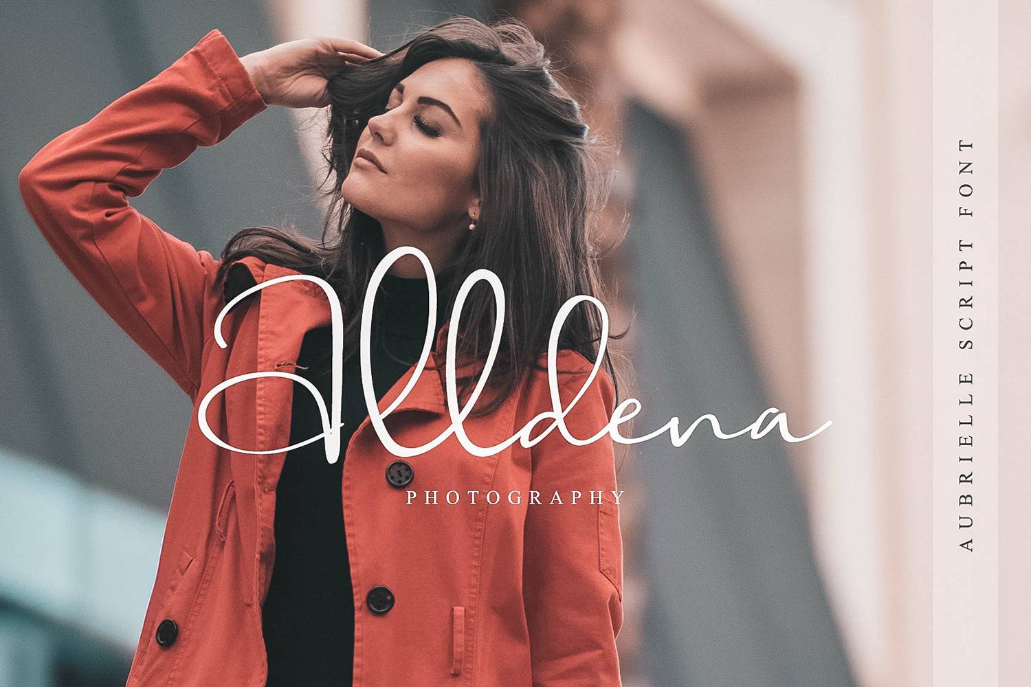 Aubrielle Font sample