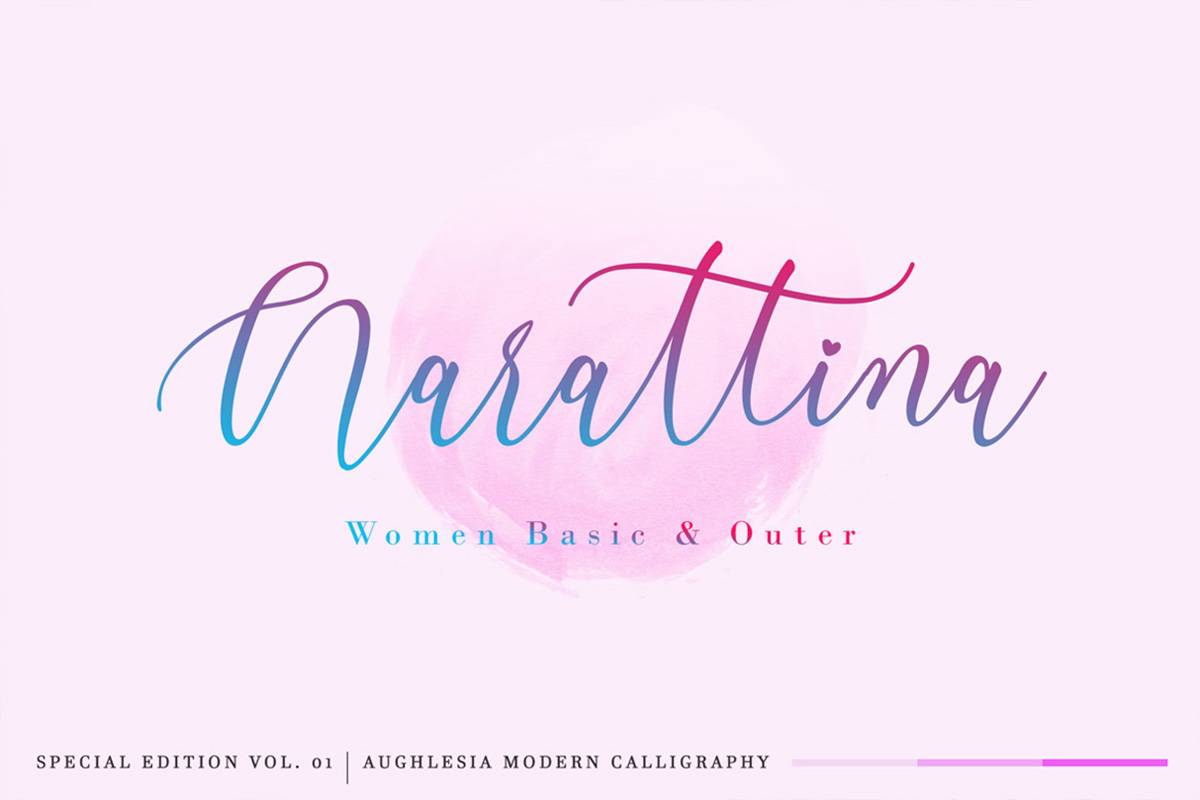 Aughlesia Font sample