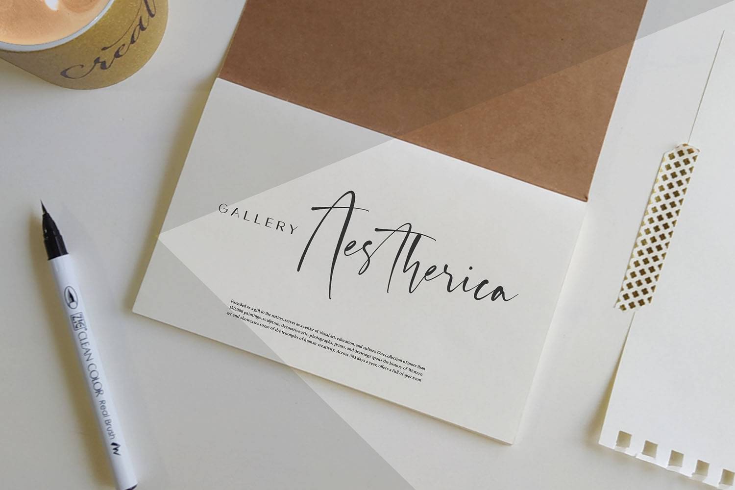 Auguste Boutique Font sample