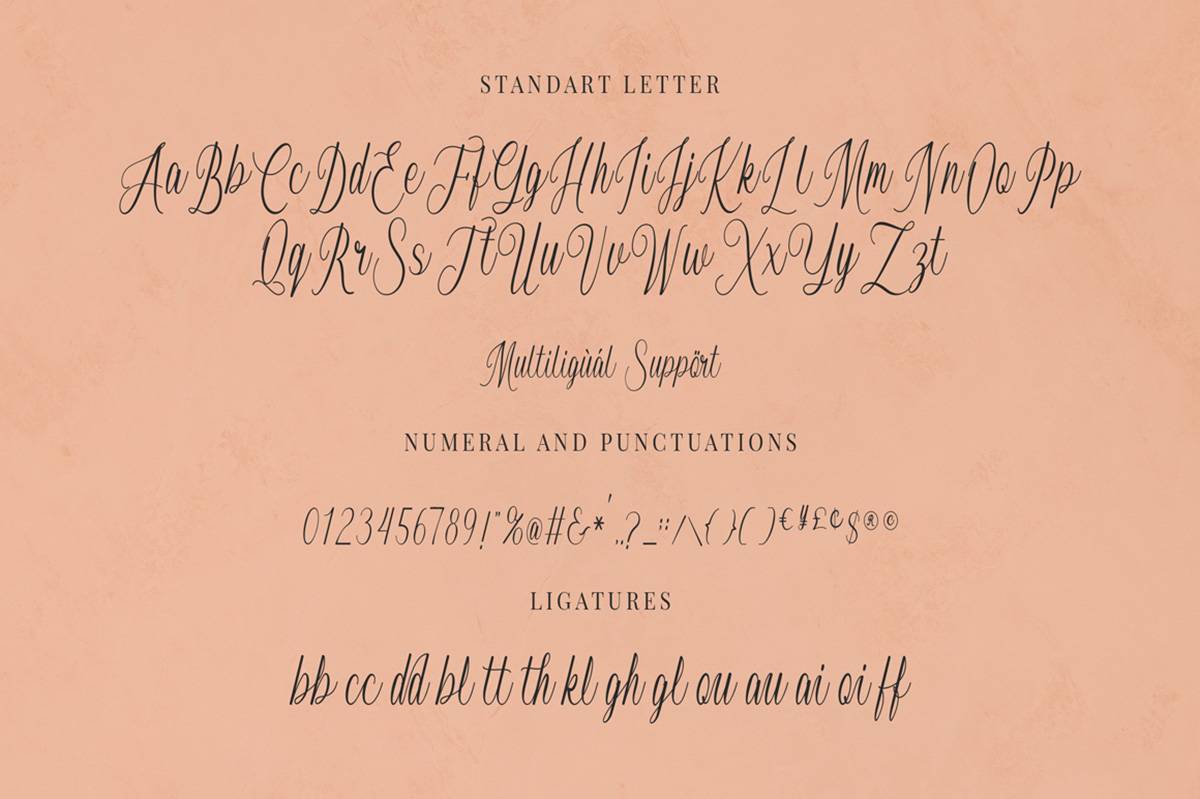 Auloriel Script Font sample