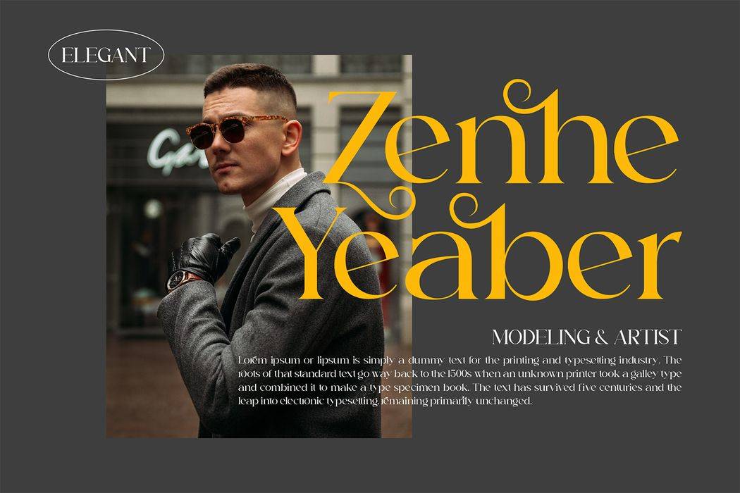 Aurora Font sample