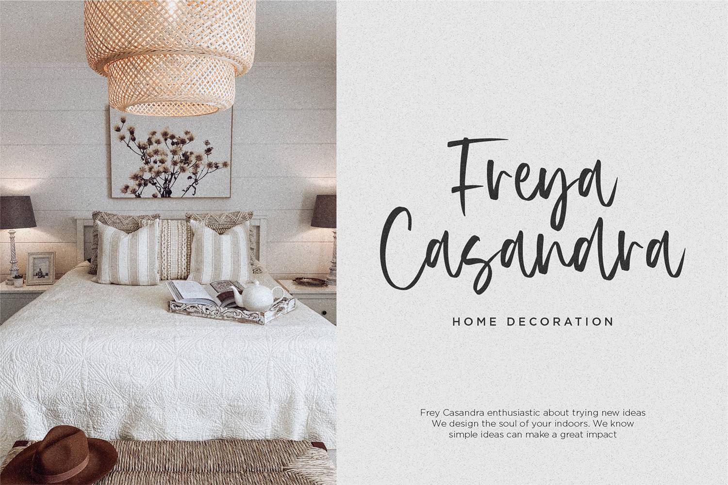 Authentica Font sample