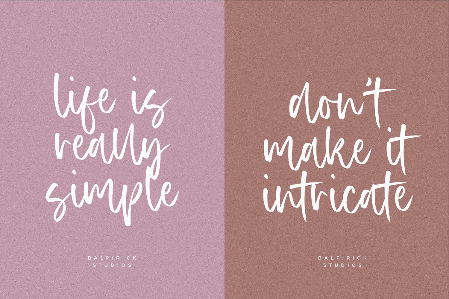 Authentica Font sample