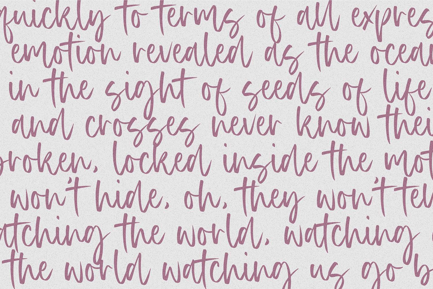Authentica Font sample