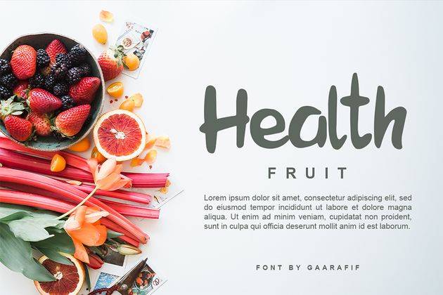 Autumn Display Font sample