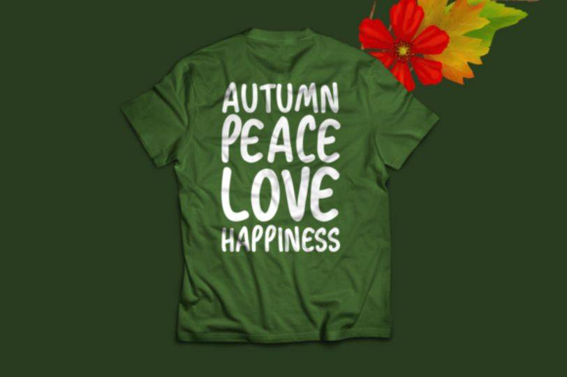 Autumn Season Font sample