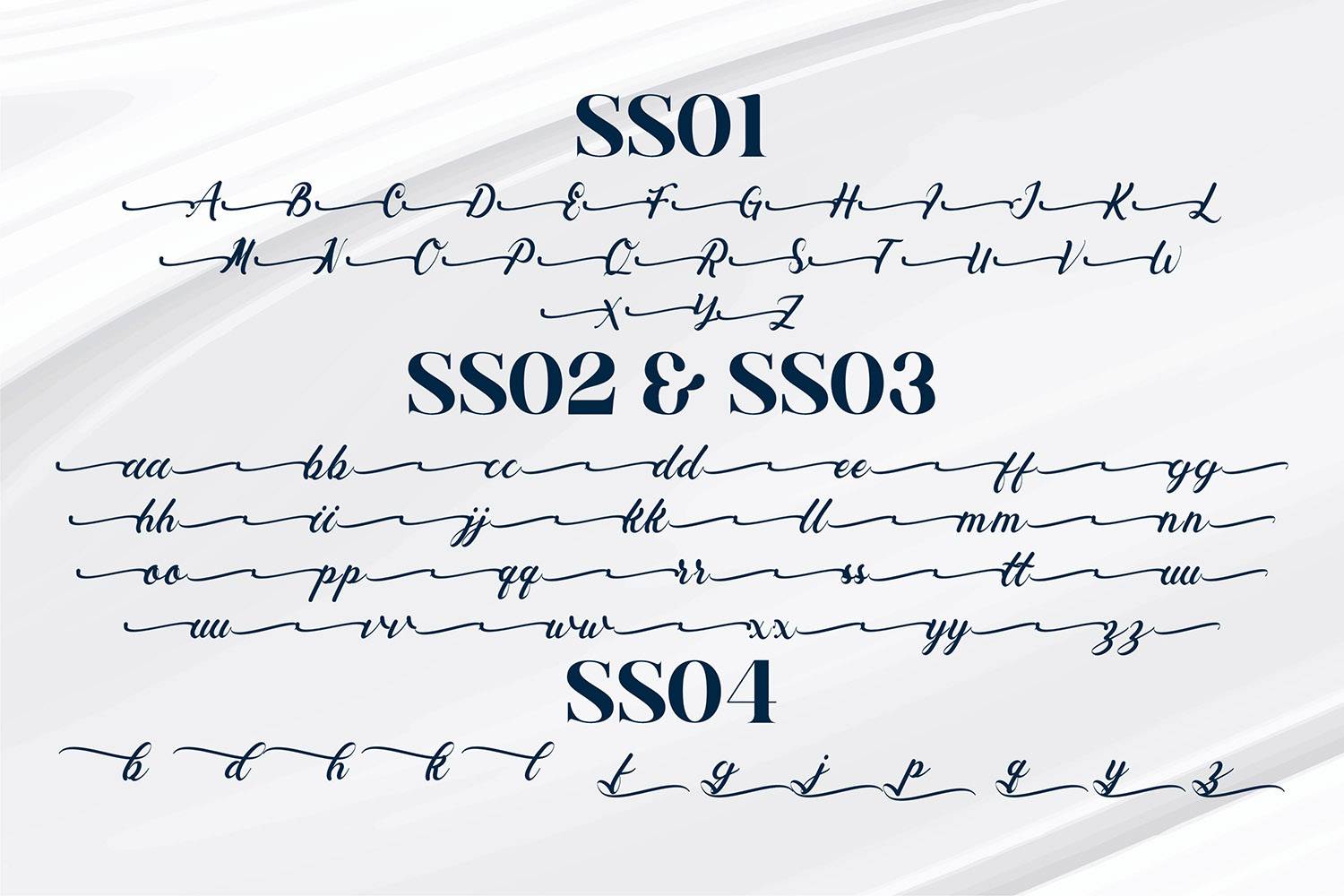 Ayunda Font sample