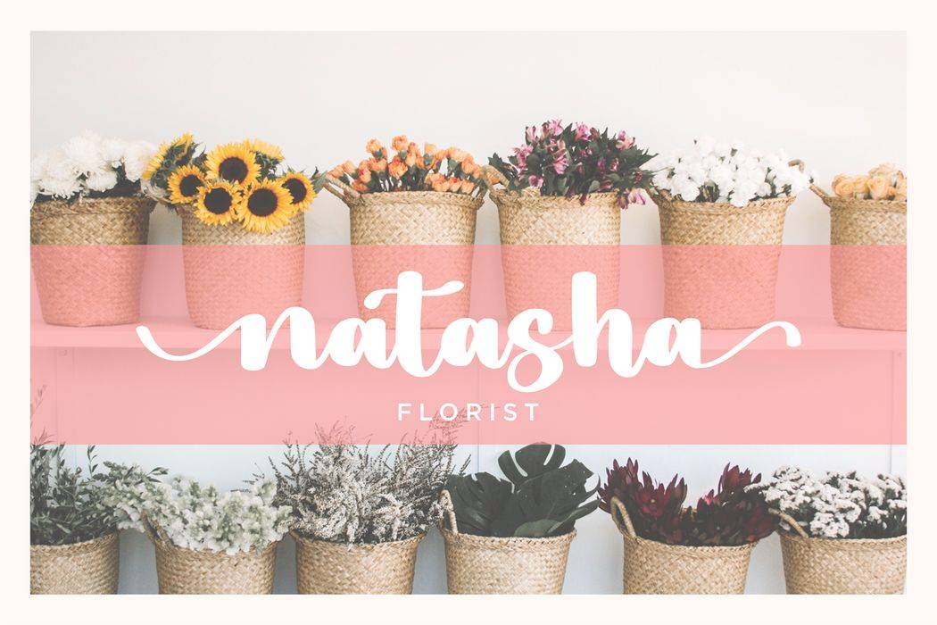 Ayuscript Font sample