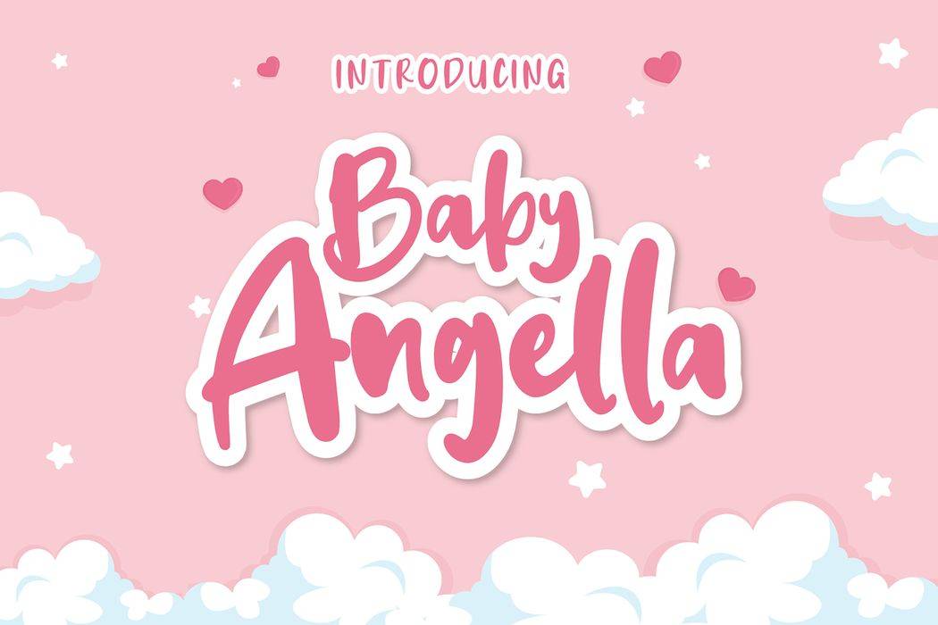 Baby Angella Font sample