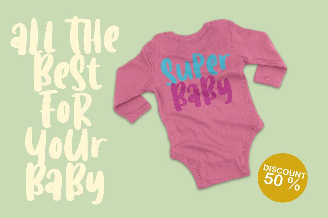 Baby Tarzant Font sample