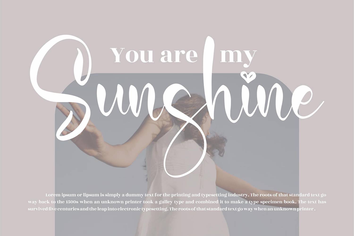 Babyshine Font sample