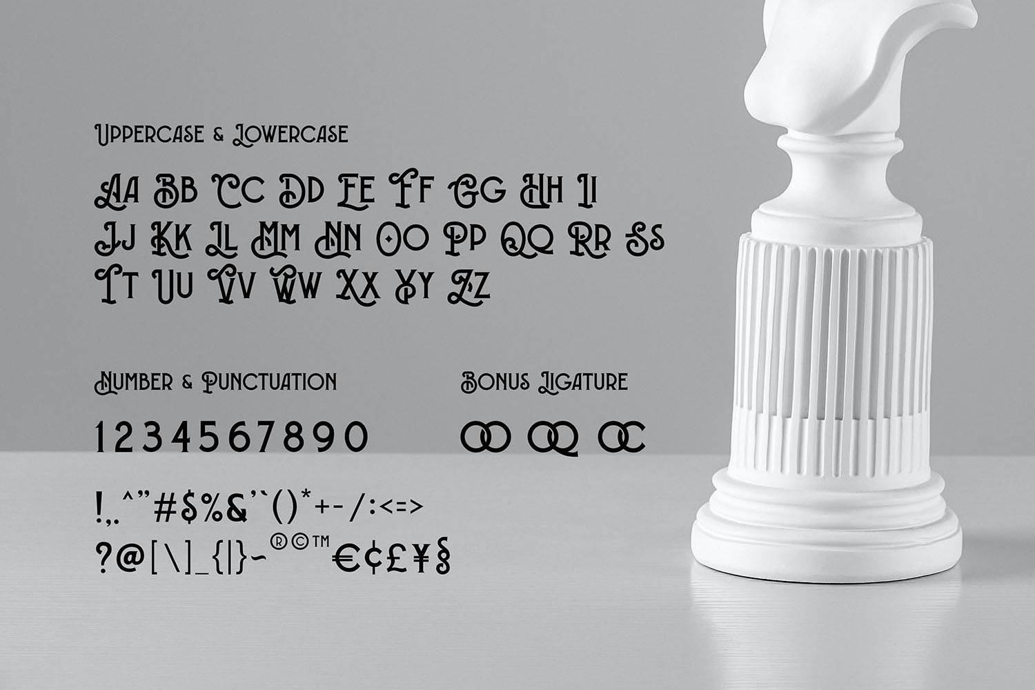 Bachroque Font sample