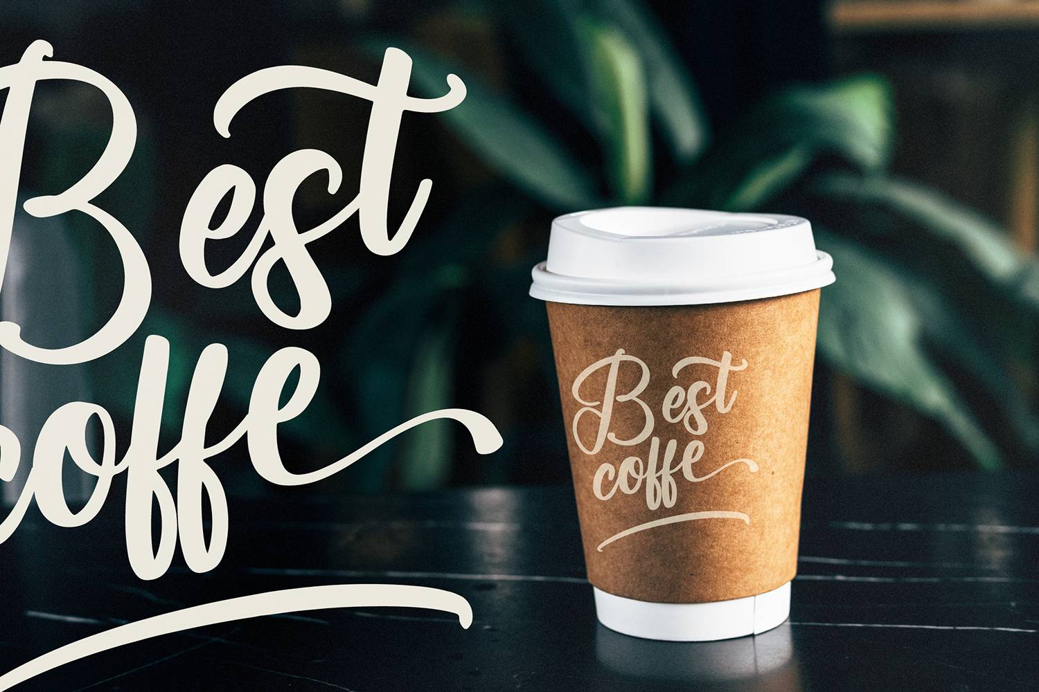 Backrush Font sample
