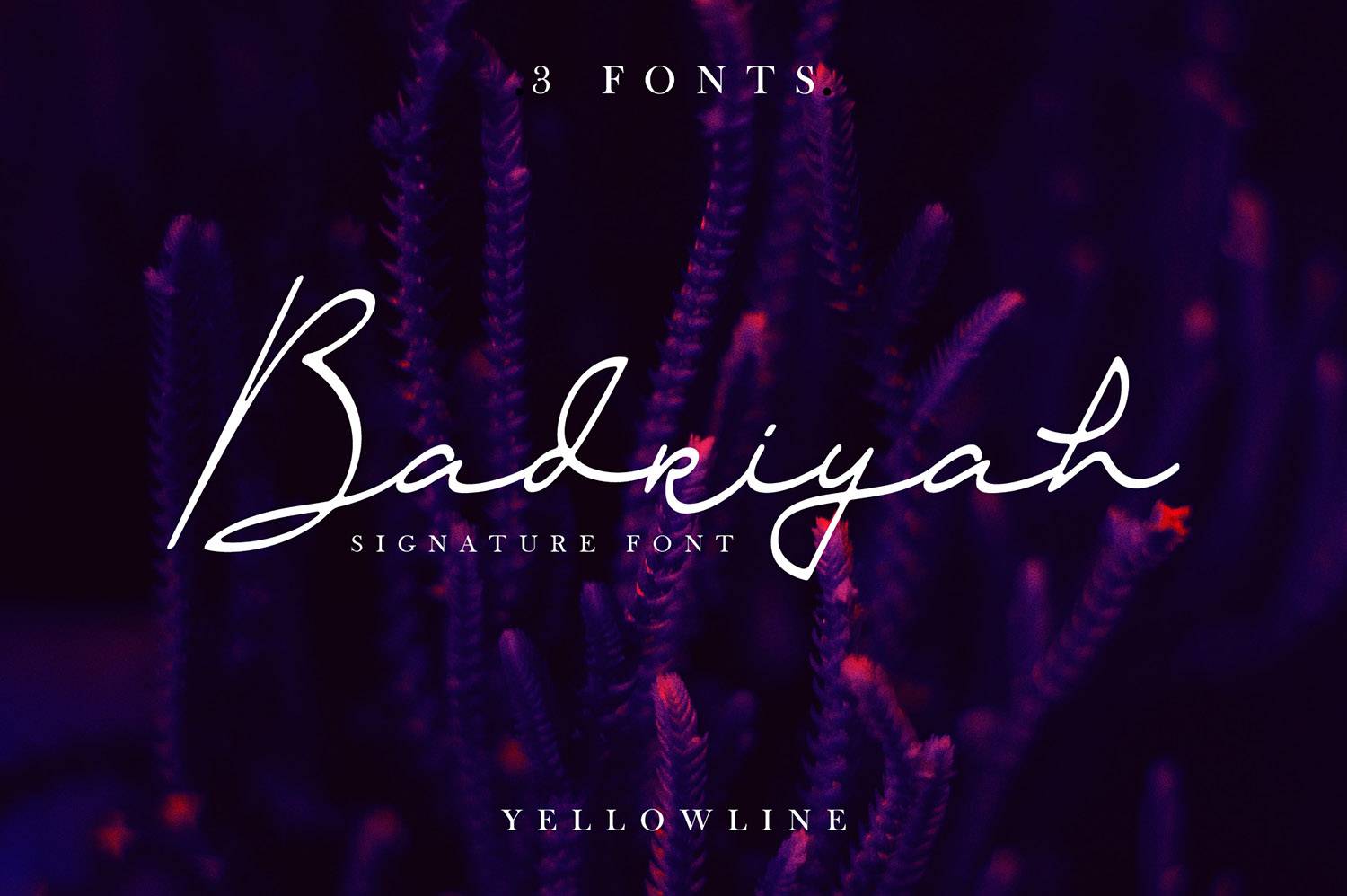 Badriyah Font sample